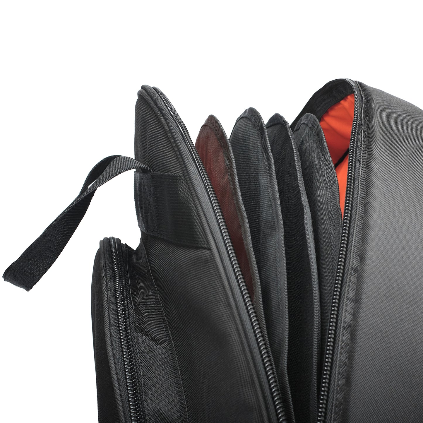 Mochila Platillos - Negro/naranjo